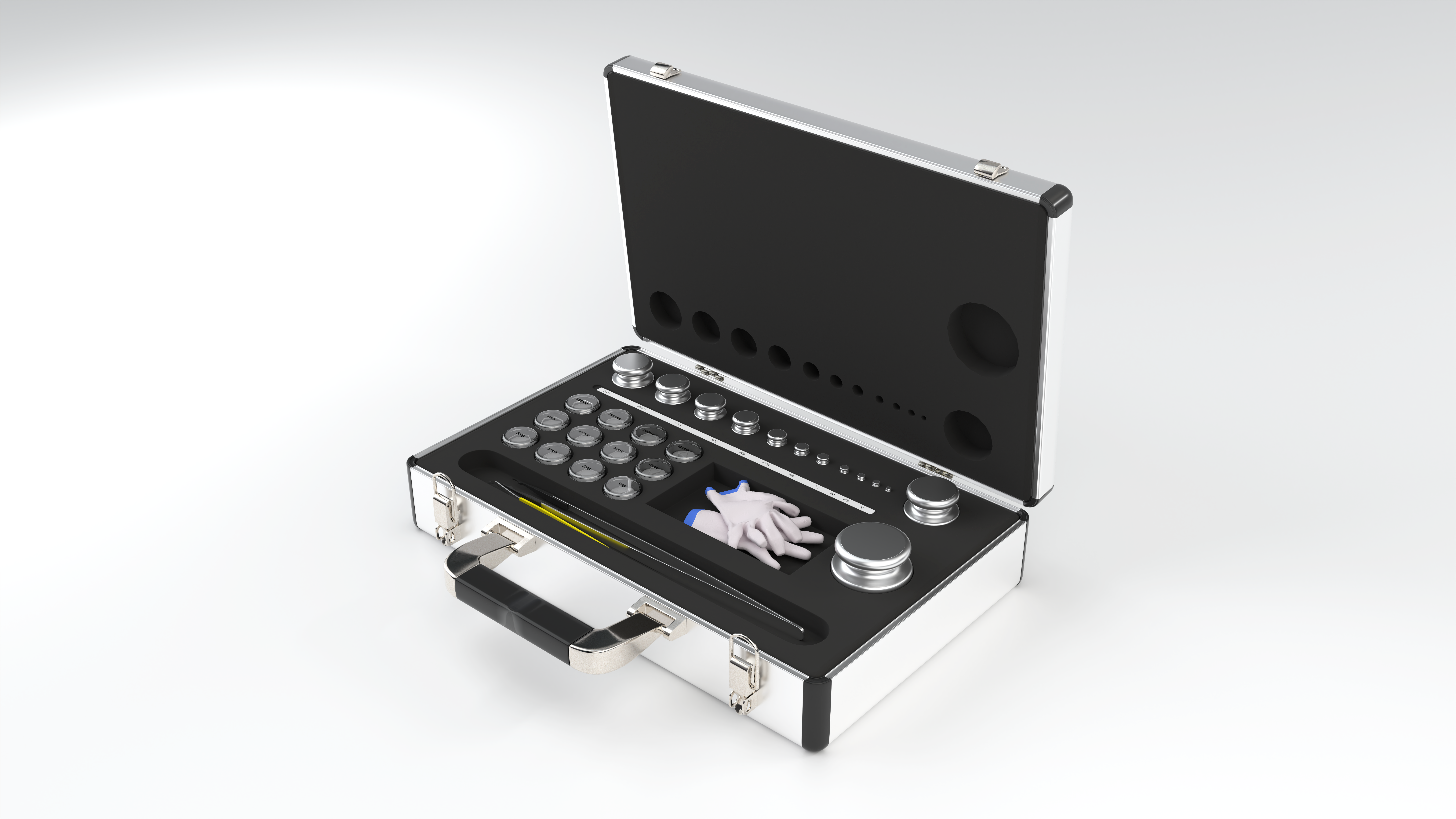 E1 Class Analytical Weights Box 1mg to 1kg Accuracy as per OIML R111