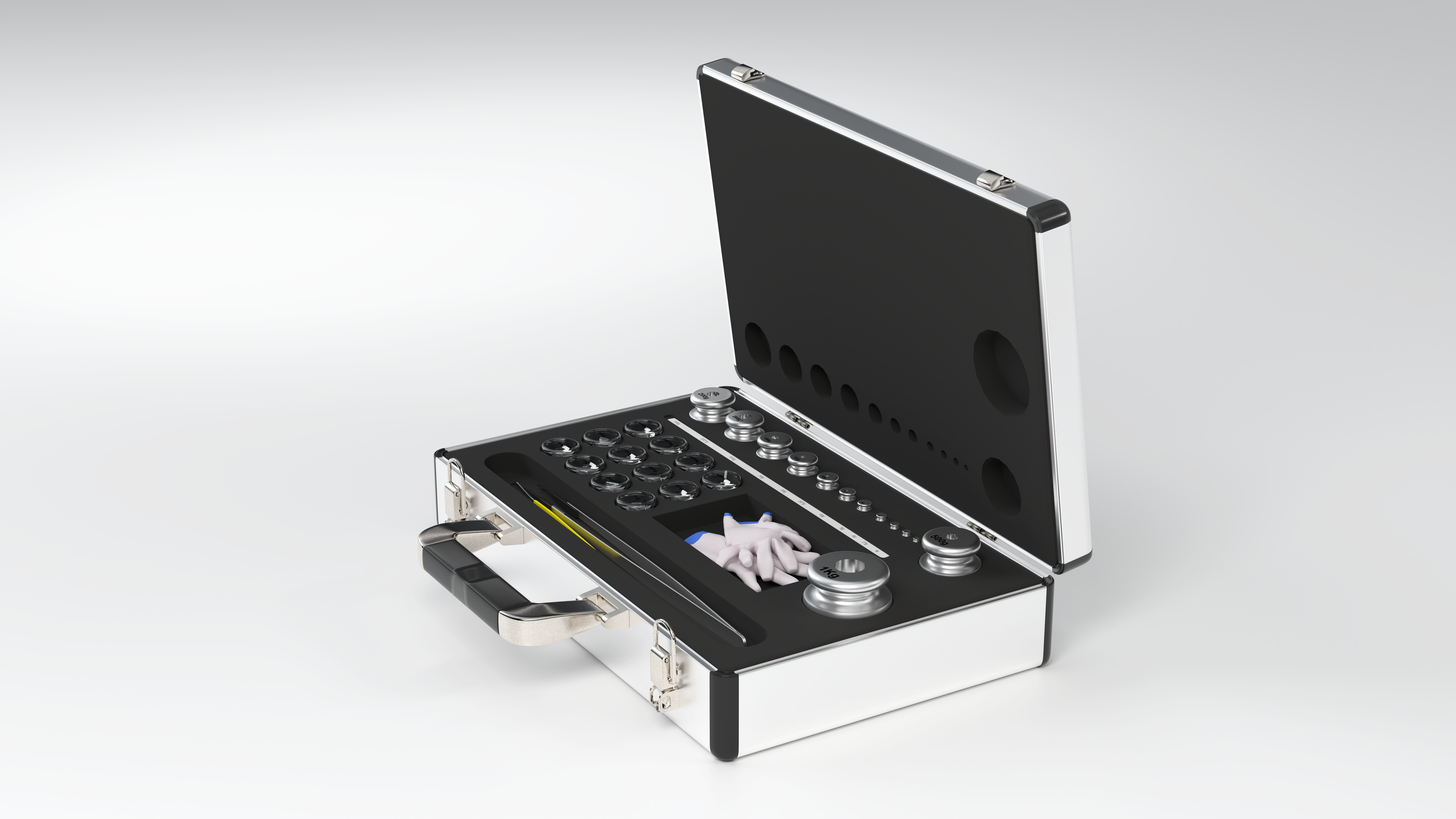 M1 Class Analytical Weights Box 1mg to 1kg Accuracy as per OIML R111