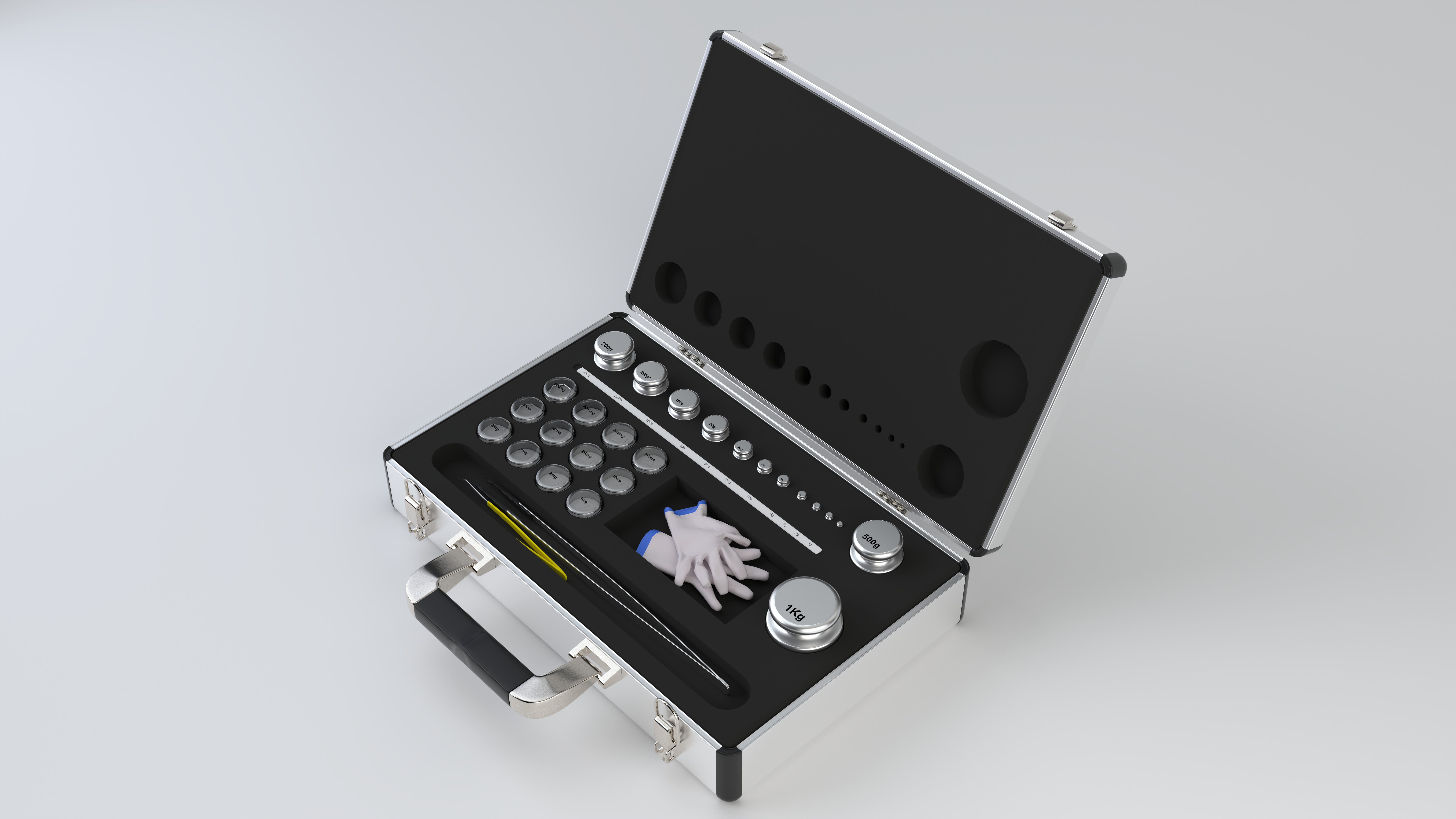 F1 Class Analytical Weights Box 1mg to 1kg Accuracy as per OIML R111