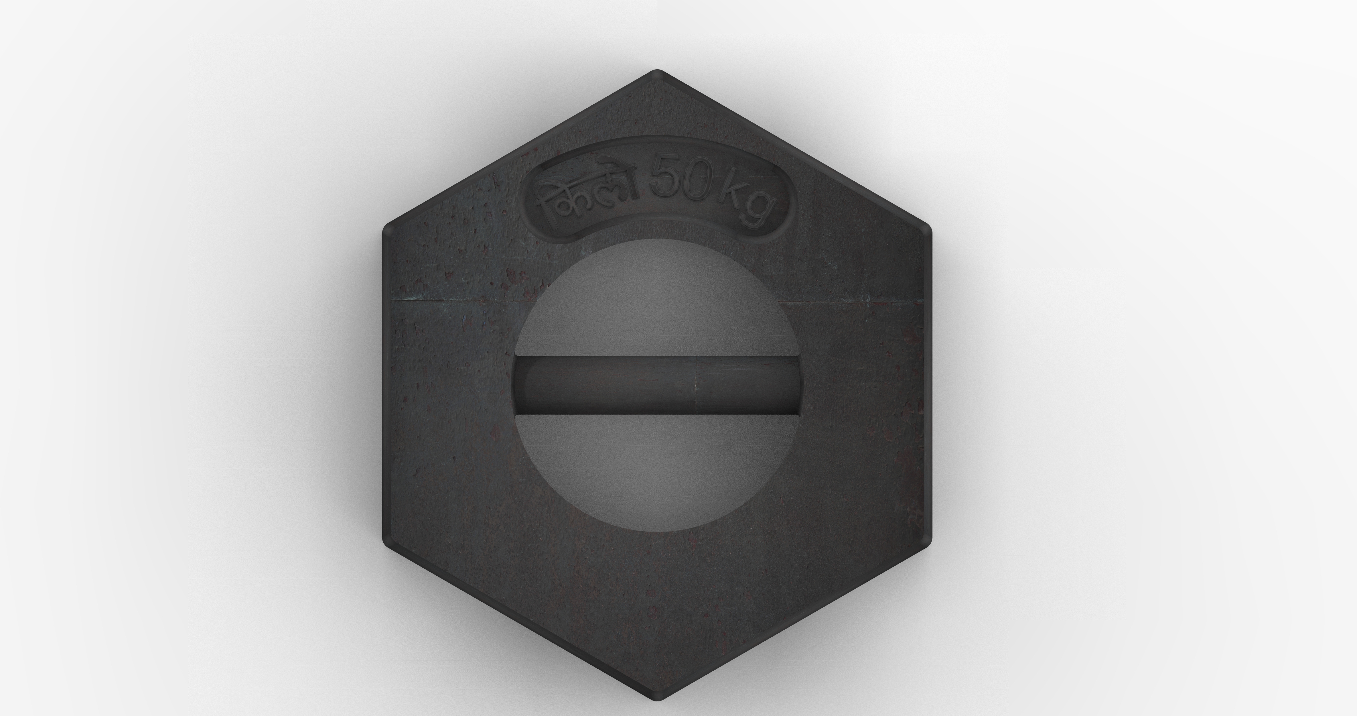 Iron weights, Hexagonal (50kg to 50g)